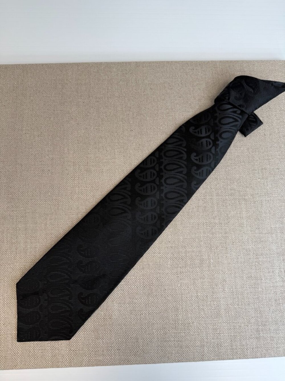 Vintage Kipper Tie Men France Berkley Cravats Paisley Hamburgers Work Party Nw